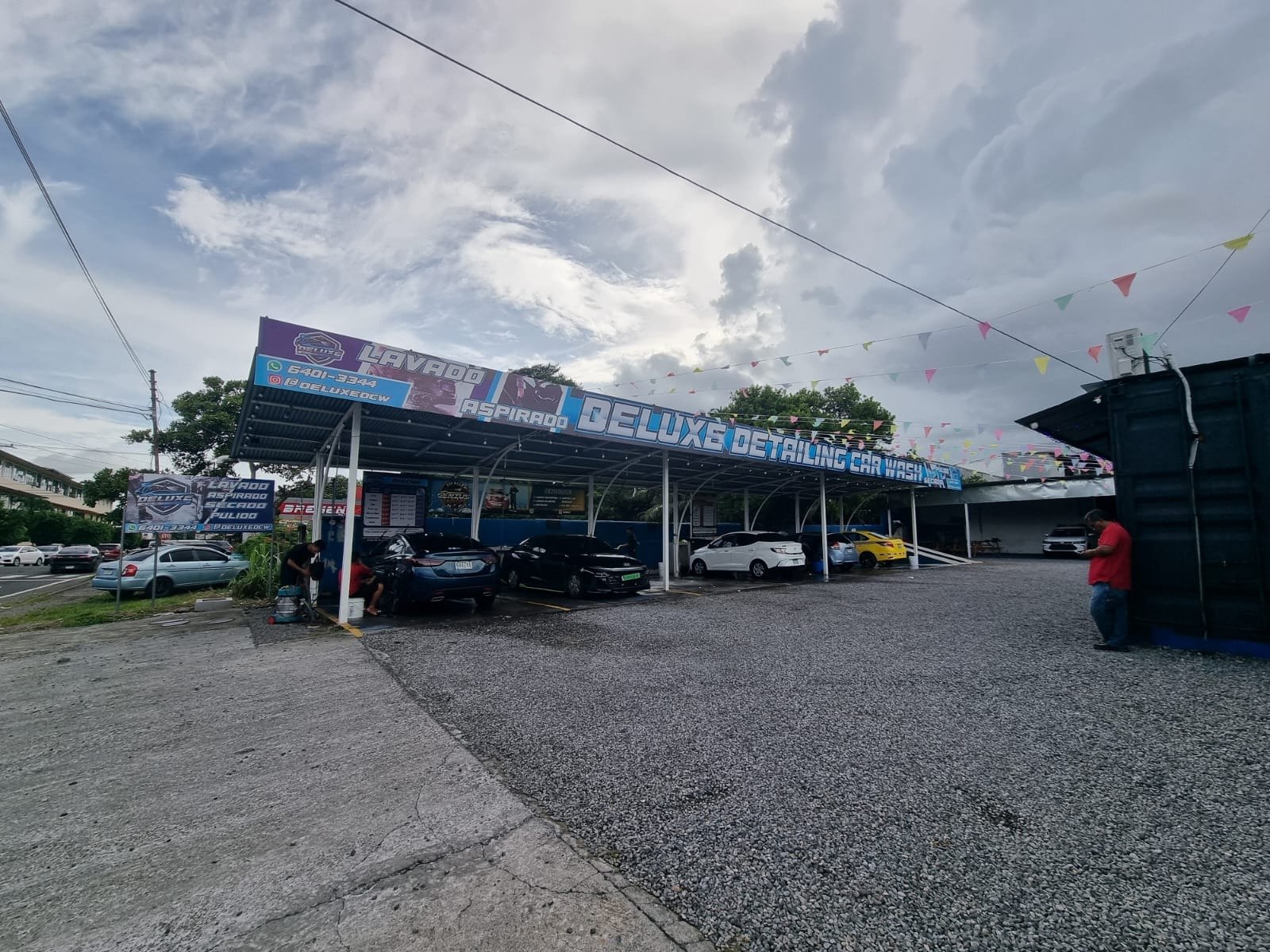 Fachada de Deluxe Detailing Car Wash en El Carmen, David